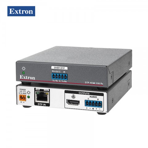 Extron 视频信号接收器 DTP HDMI 4K 330 Rx