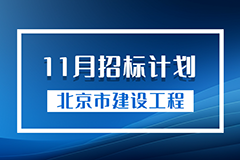北京市公共资源交易服务平台2023年11月份招标计划